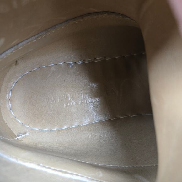 Ralph Laruen Mens 10.5D Made in USA Vintage Tan Suede Leather Casual Chukka Boot